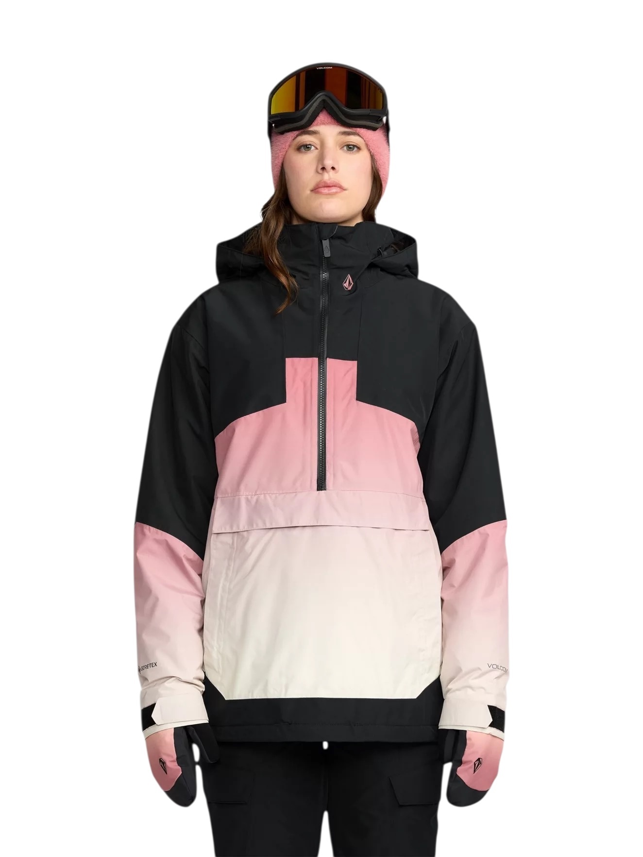 Volcom Fern Insulated Gore-Tex Pullover - Mesa Rose