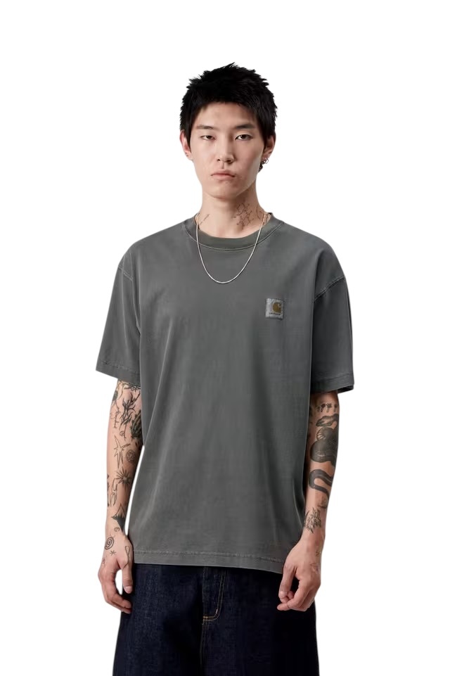 Carhartt WIP S/S Vista T-Shirt - Black (Garment Dyed)
