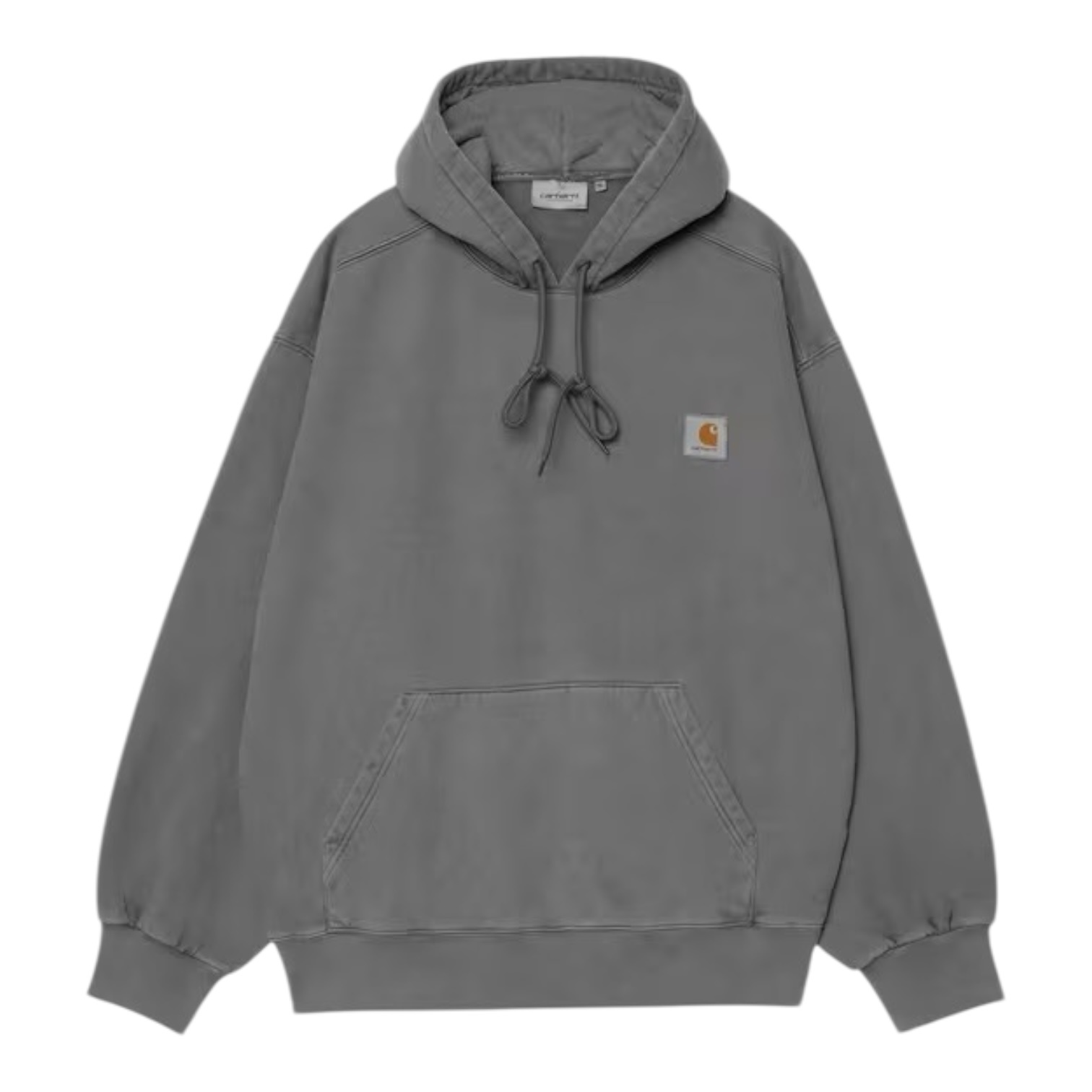 Carhartt WIP Hooded Vista Sweat - Black (Garment Dyed)