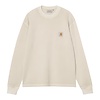 L/S Vista Waffle T-shirt - Fleur De Sel (Garment Dyed)