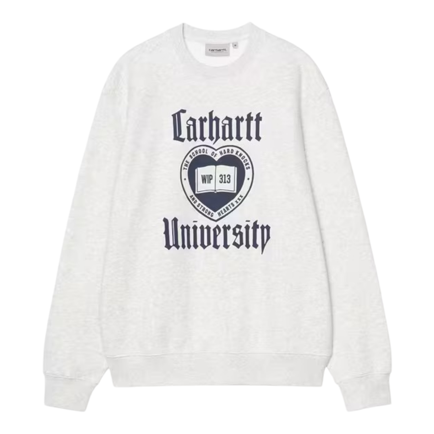 Carhartt WIP Schooling Sweat - Ash Heather