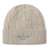Signature Cable Beanie - Fleur De Sel/Citadel