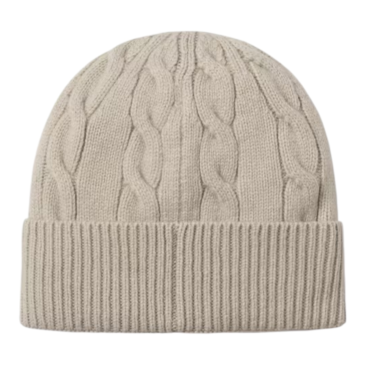 Carhartt WIP Signature Cable Beanie - Fleur De Sel/Citadel