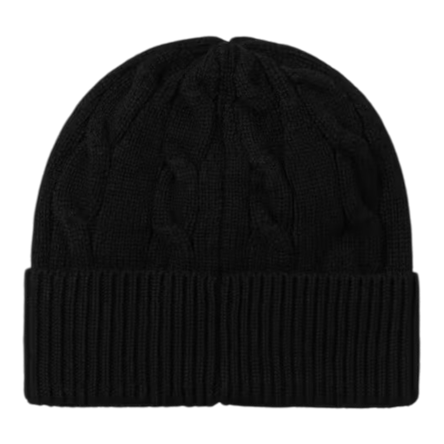 Carhartt WIP Signature Cable Beanie - Black/Salt