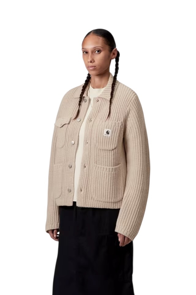 Carhartt WIP W' Michigan Sweater - Fleur De Sel