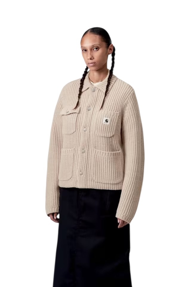 Carhartt WIP W' Michigan Sweater - Fleur De Sel