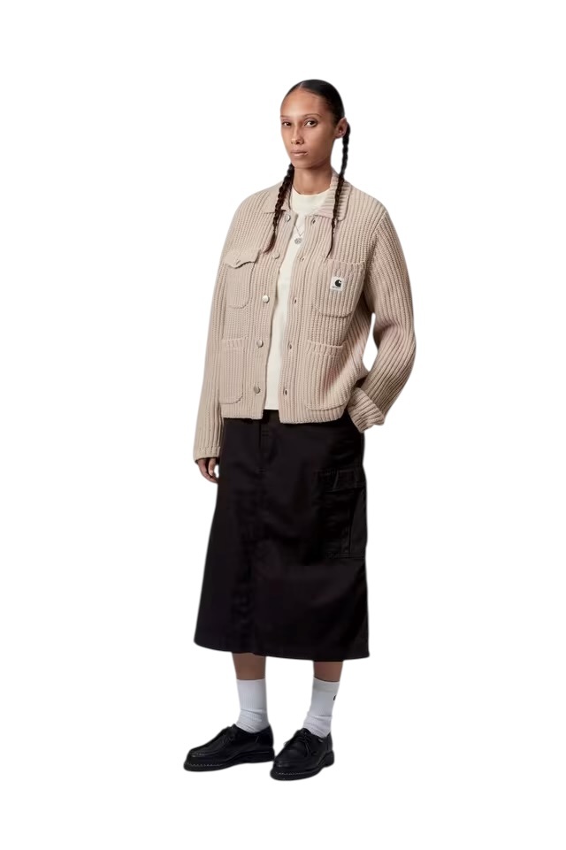 Carhartt WIP W' Michigan Sweater - Fleur De Sel