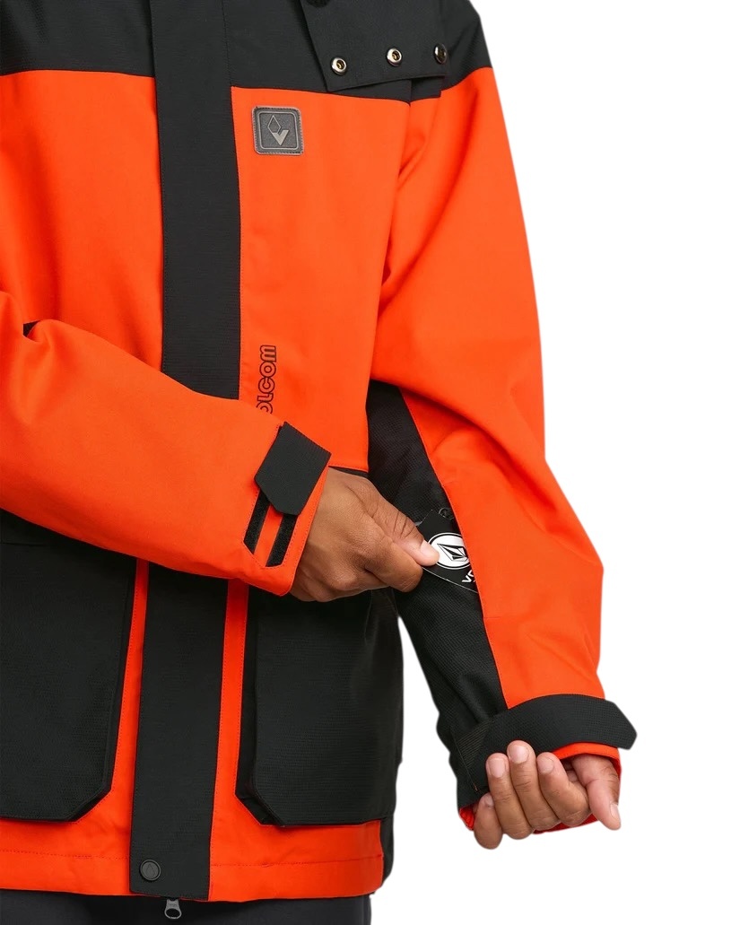 Volcom Kleveland Jacket - Orange Shock