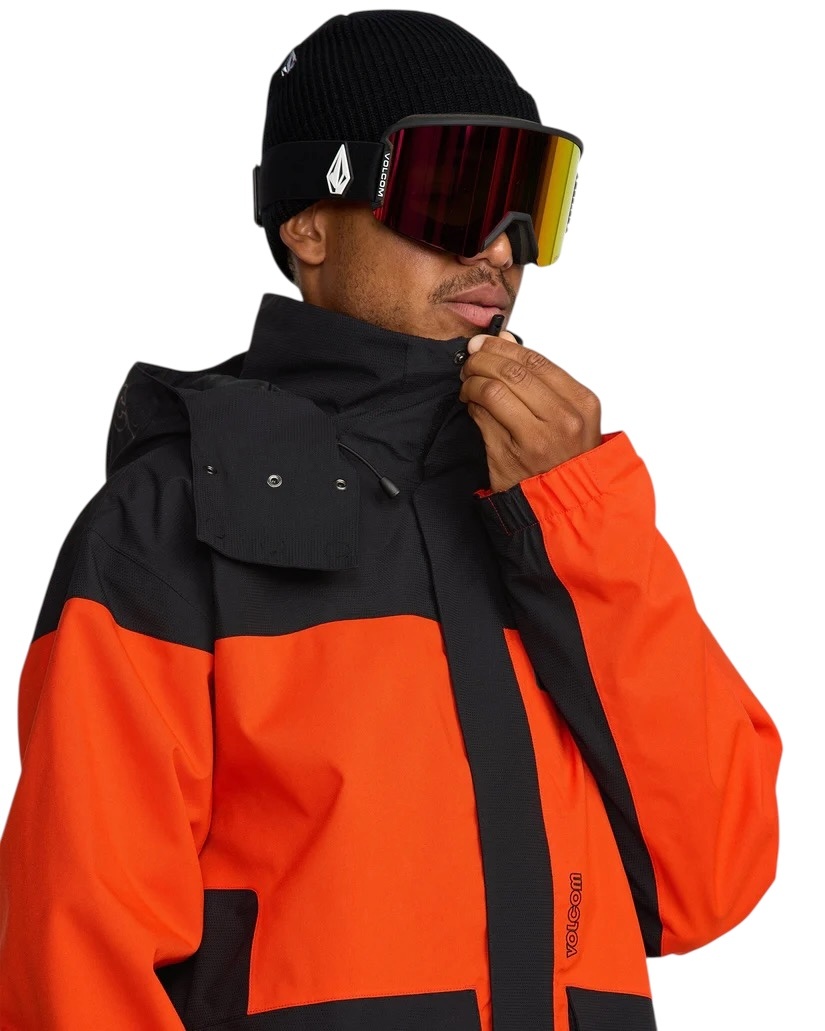 Volcom Kleveland Jacket - Orange Shock