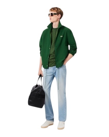 Lacoste T-shirt Jersey Monogramme - Vert