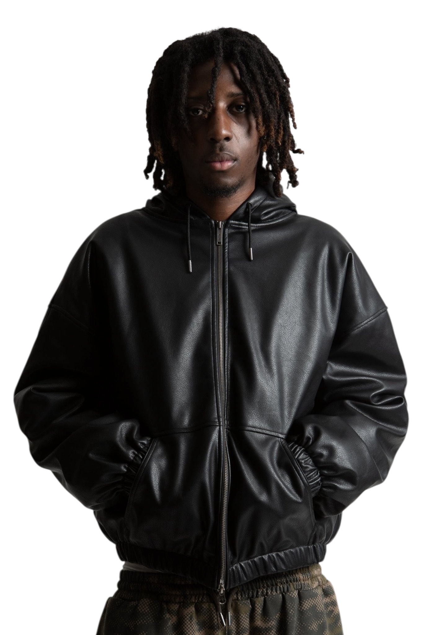 Wasted Paris Kingdom Curve Shelter Jacket - Black