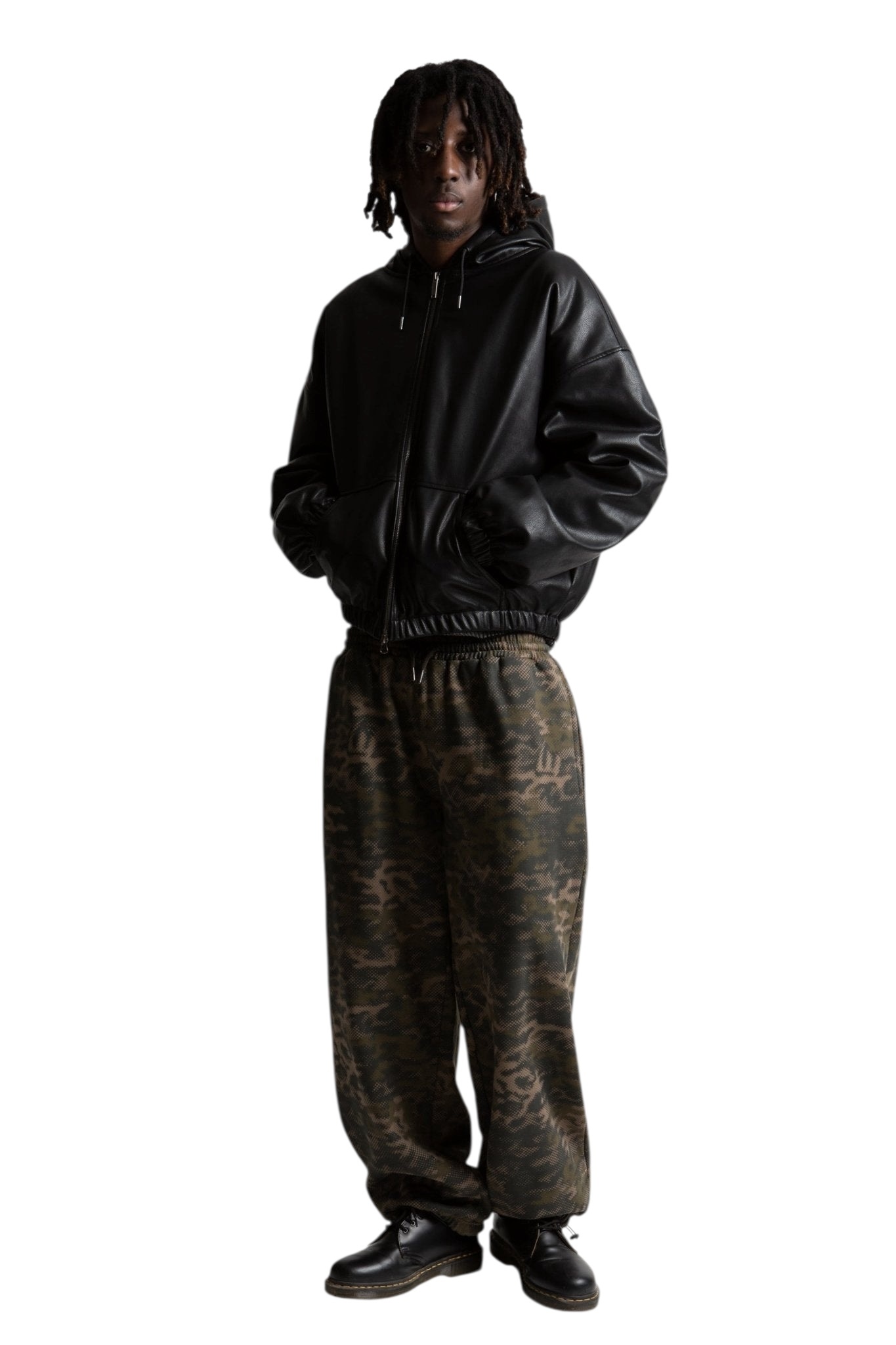 Wasted Paris Kingdom Curve Shelter Jacket - Black