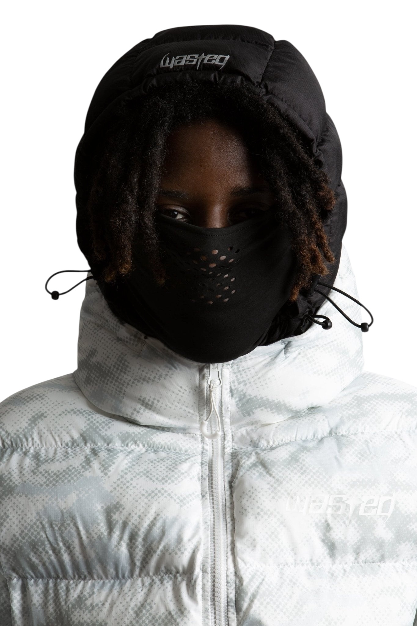 Wasted Paris Blade Puffer Balaclava - Black