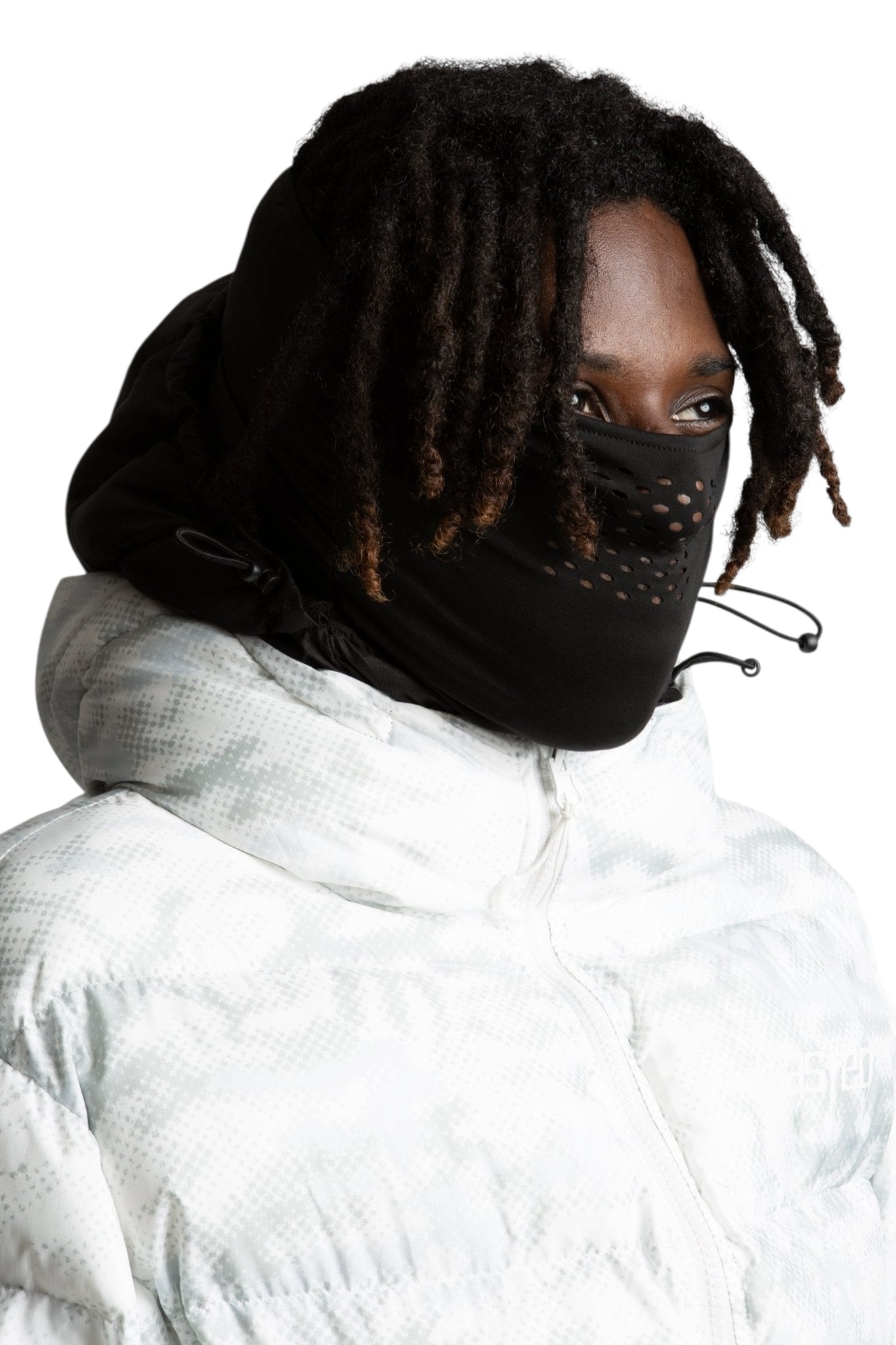 Wasted Paris Blade Puffer Balaclava - Black