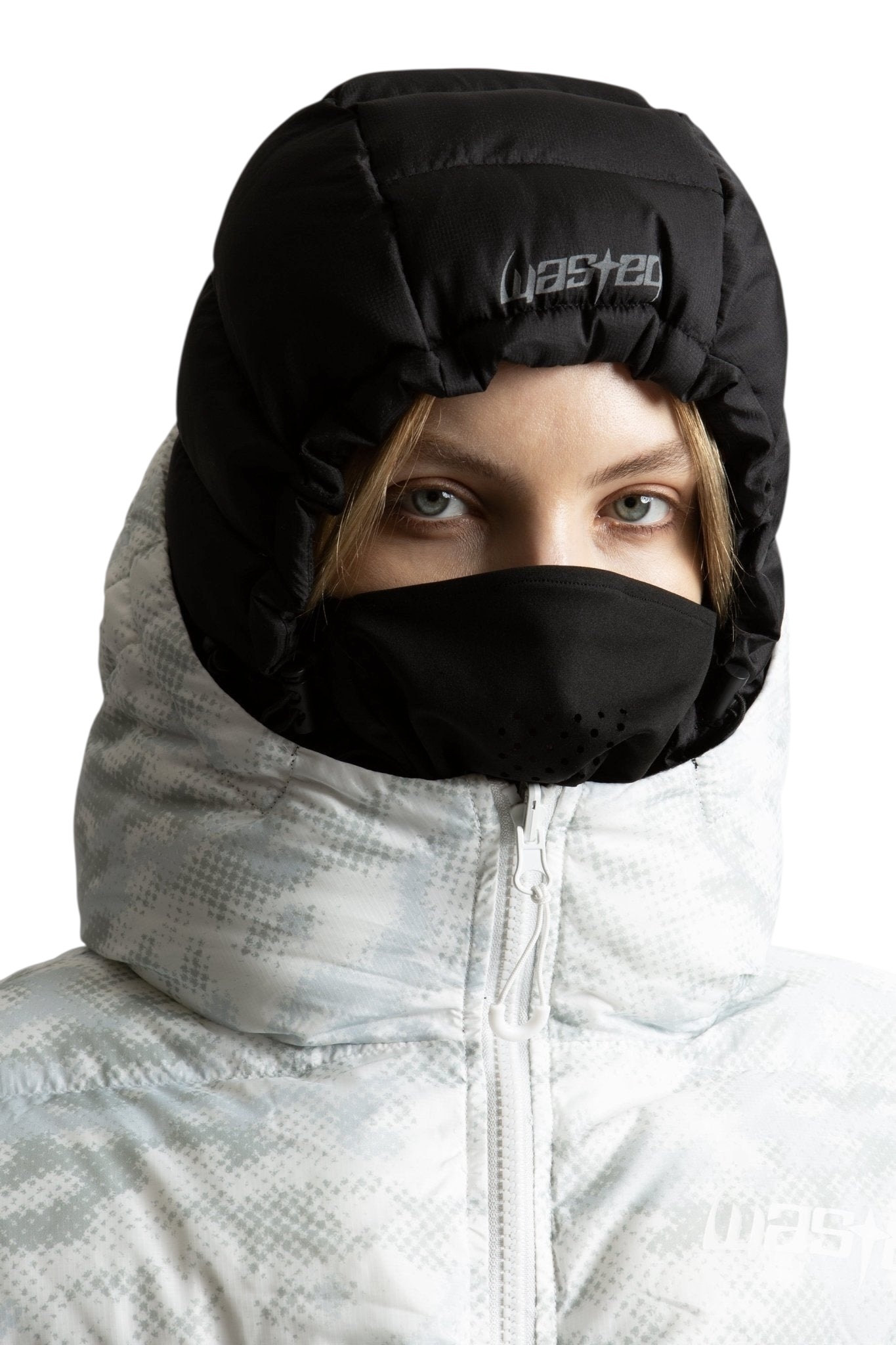 Wasted Paris Blade Puffer Balaclava - Black