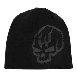 Wasted Paris Bury Reversible Brow Beanie - Black/Charcoal
