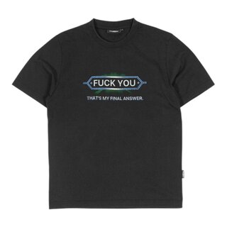 Wasted Paris Answer T-Shirt - Faded Black