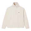 Sweatshirt Polaire Col Montant Zippé - Blanc XFJ