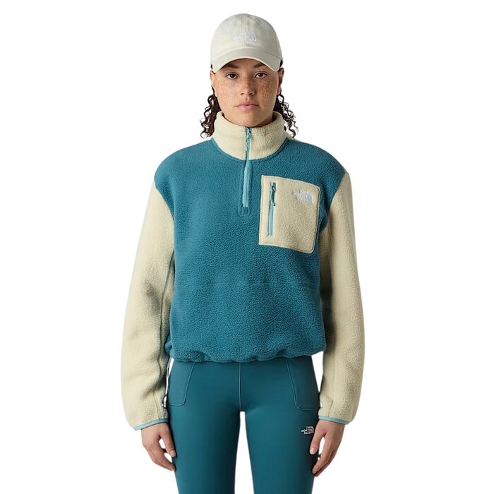 The North Face W' Yumiori 1/4 Zip - Space/Gravel/Blue