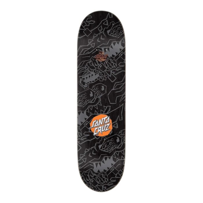 Santa Cruz Meek Scratched Slasher FeelBase Pro 8.25 - Black