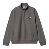 Half Zip American Script Sweat - Porphyry