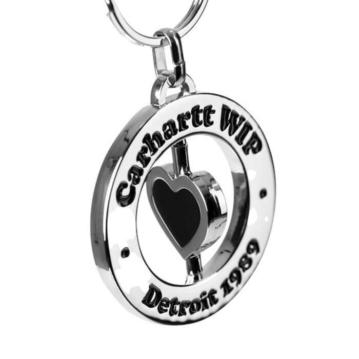 Carhartt WIP Modality Keychain - Zinc Alloy Silver