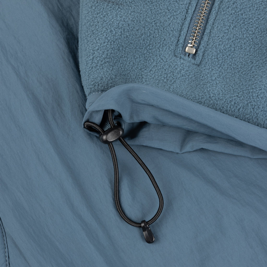 Dime Heavyweight fleece Jacket - Slate Blue