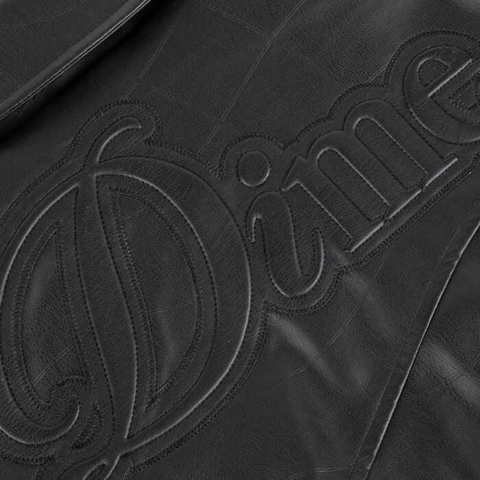Dime Debossed Wavy Jacket - Black