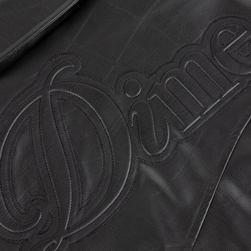 Dime Debossed Wavy Jacket - Black