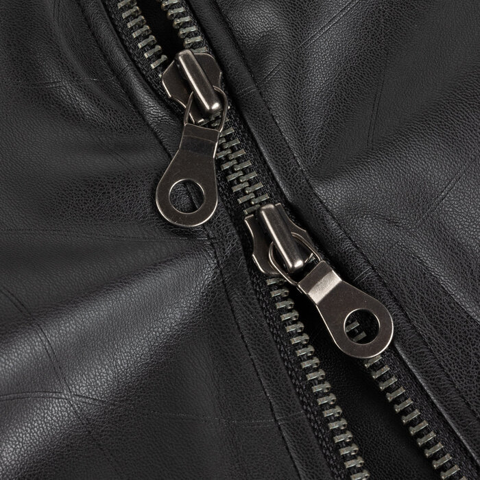 Dime Debossed Wavy Jacket - Black