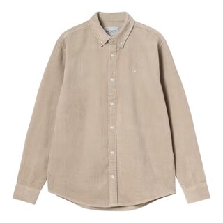 Carhartt WIP L/S Madison Cord Shirt - Wall/Wall