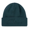 Cursive Fold Beanie - Teal