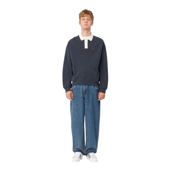 Dime French Terry Rugby - Navy