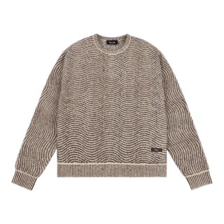 Dime Mohair Wave Knit - Camel
