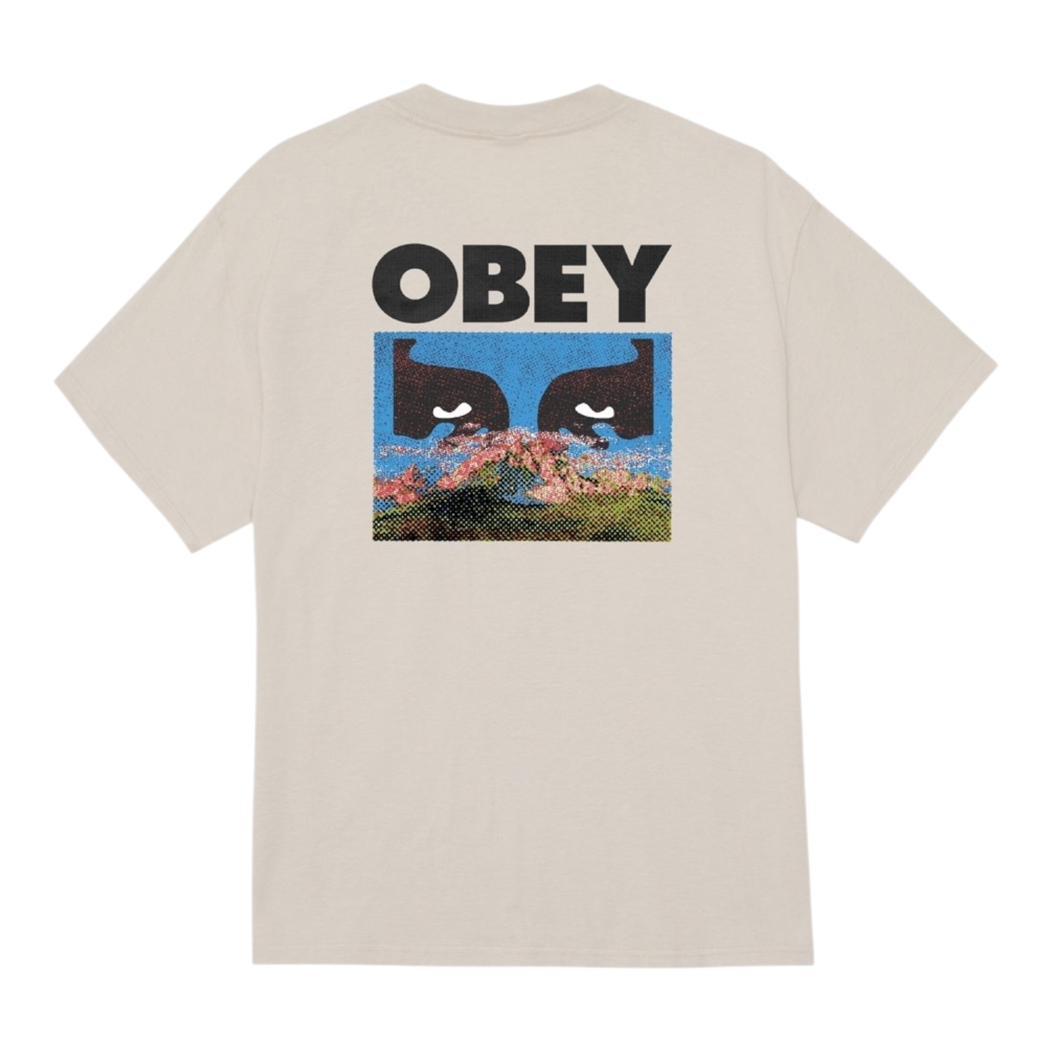 Obey In A Different Place - Silver Grey