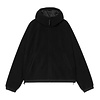 Hooded Helix Fleece - Black/Porphyry