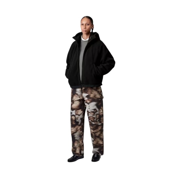 Carhartt WIP Hooded Helix Fleece - Black/Porphyry