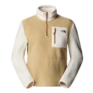 The North Face W' Yumiori 1/4 Zip - Khaki Stone/White