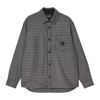 Carhartt WIP L/S Lowis Shirt - Lowis Houndstooth/Grey Heather