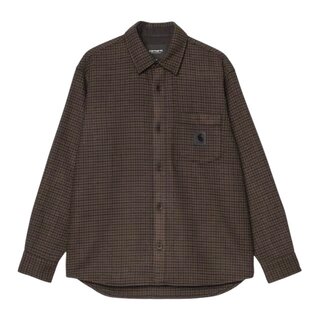 Carhartt WIP L/S Lowis Shirt - Lowis Houndstooth/Vitola Heather