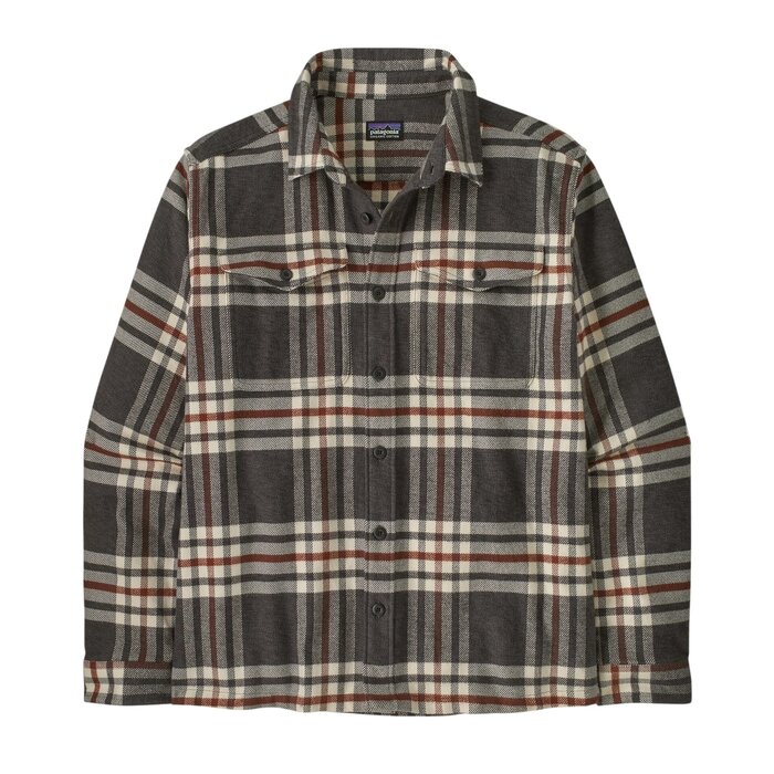 Patagonia M'S Fjord Flannel Shirt - Ink Black