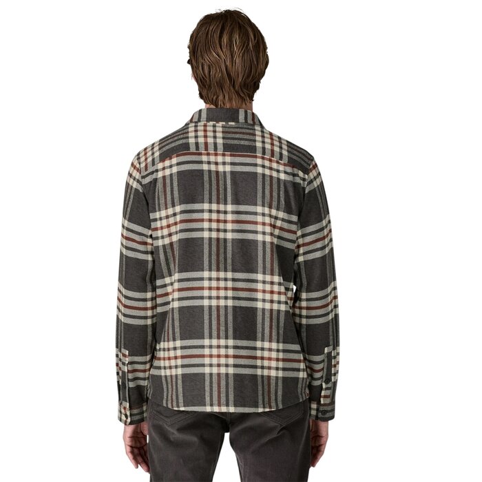 Patagonia M'S Fjord Flannel Shirt - Ink Black