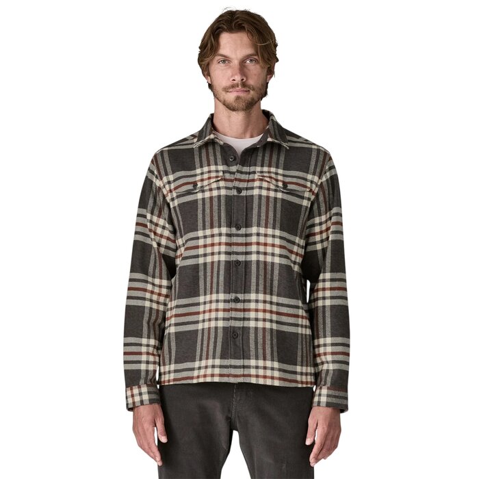 Patagonia M'S Fjord Flannel Shirt - Ink Black