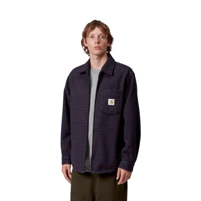 Carhartt WIP Bellamy Shirt Jacket - Bellamy Check/Deep Night