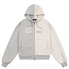 Reverse French Terry Zip Hoodie - Heather Grey