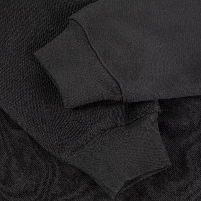 Dime Reverse French Terry Zip Hoodie - Vintage Black