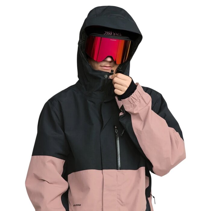 Volcom L Insulated Gore-Tex Jacket - Mauve