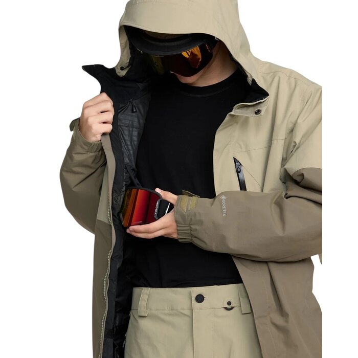 Volcom L Insulated Gore-Tex Jacket - Moss Green