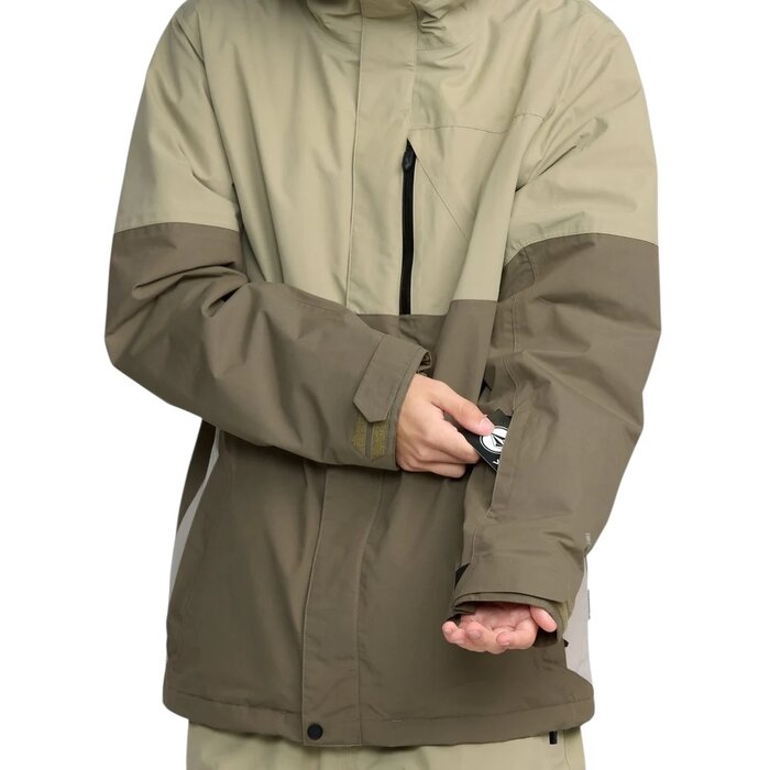 Volcom L Insulated Gore-Tex Jacket - Moss Green