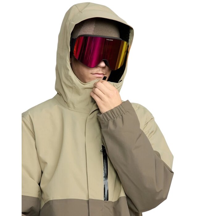 Volcom L Insulated Gore-Tex Jacket - Moss Green